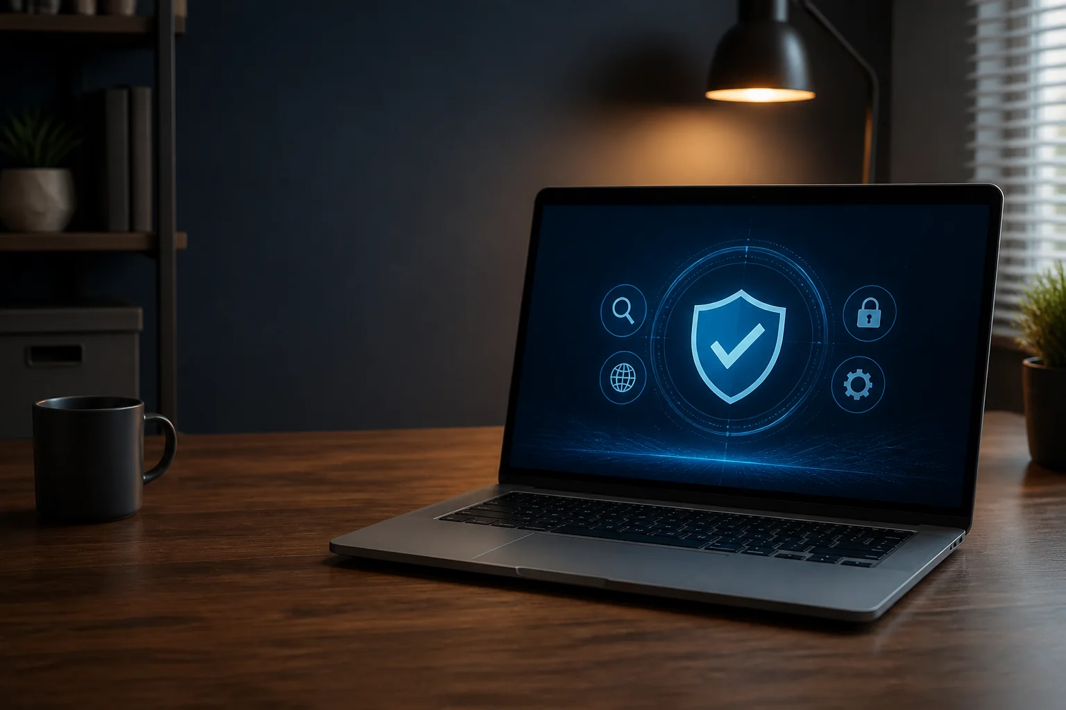 Laptop security screen for virus removal in Niagara