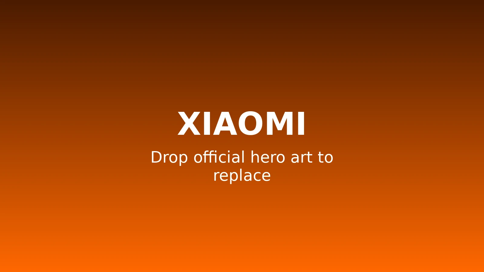 Xiaomi device lineup illustrative graphic