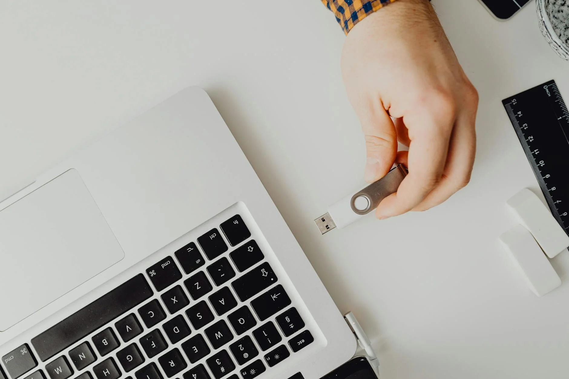 USB flash drives prepared for data recovery